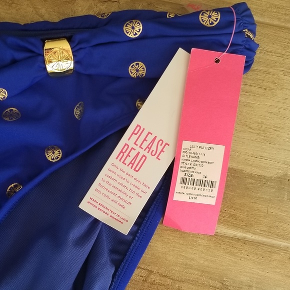 SOLD Lilly Pulitzer Marina Sarong Bikini Bottoms - Picture 6 of 6